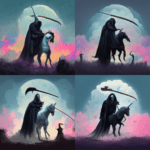 theitvhubcomeonin grim reaper riding a unicorn carrying a scyth f7463337 c2ab 4a06 8efb 3c9b6aaacbe3