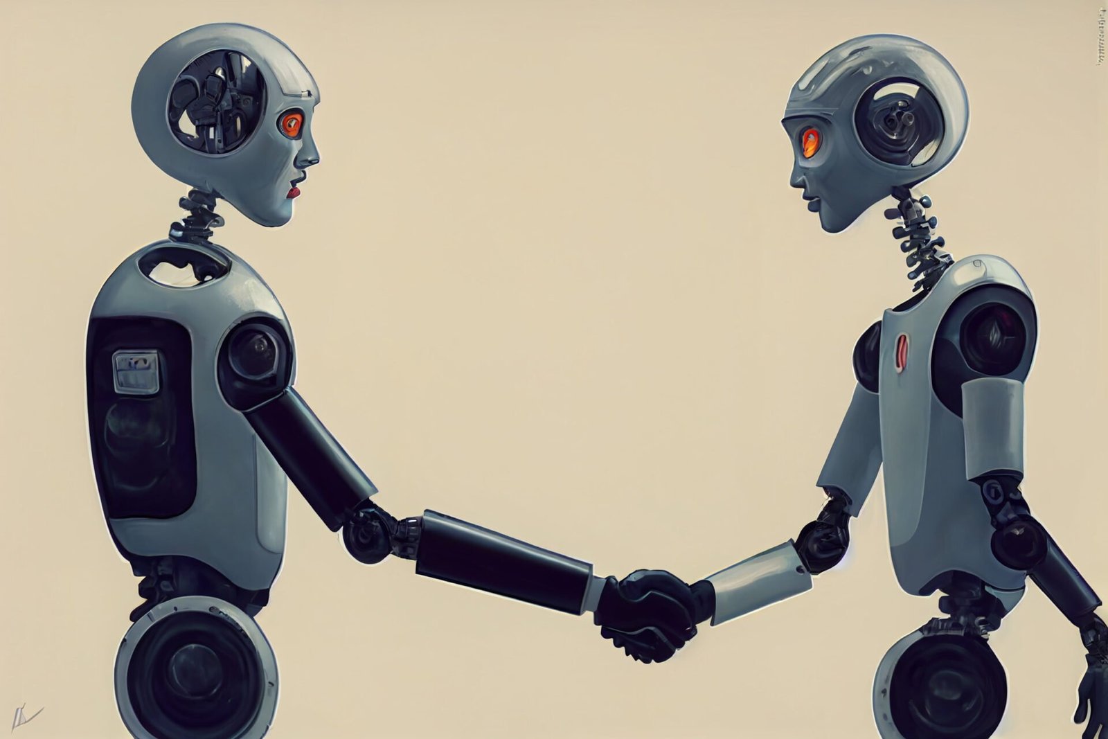 theitvhubcomeonin Human and Robot shaking hands d2359742 26c4 4145 85a5 f239818b9380